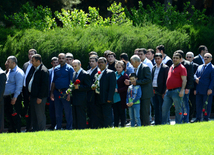 Azerbaijan marks 93rd birthday anniversary of National Leader Heydar Aliyev. Azerbaijan, Baku, 10 May 2016